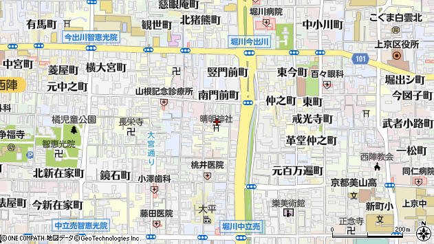 〒602-8213 京都府京都市上京区徳屋町の地図