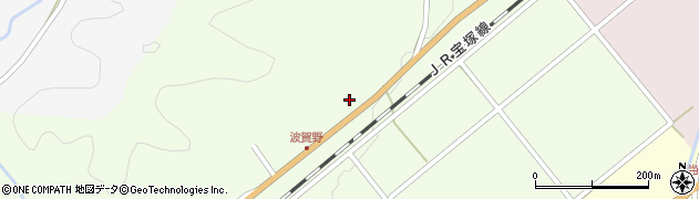 兵庫県丹波篠山市波賀野914周辺の地図