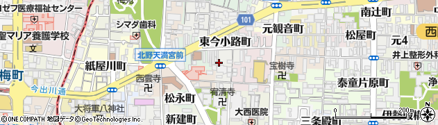 京都府京都市上京区東今小路町786周辺の地図