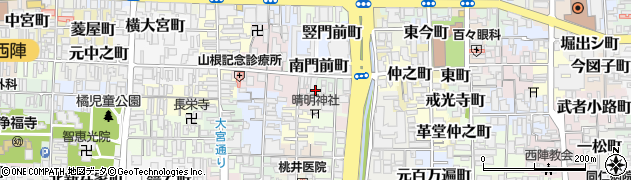 京都府京都市上京区富小路町周辺の地図