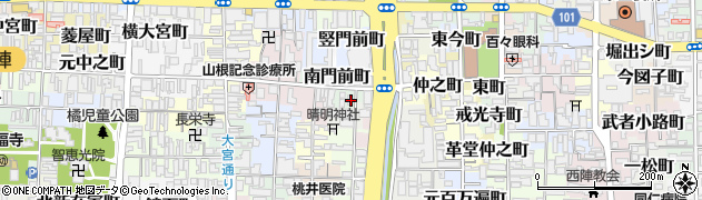 京都府京都市上京区富小路町460周辺の地図
