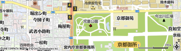児童公園周辺の地図