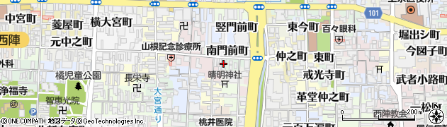 京都府京都市上京区富小路町464周辺の地図