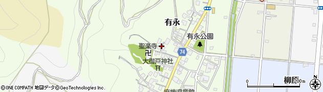 静岡県静岡市葵区有永町12周辺の地図