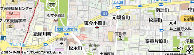 京都府京都市上京区東今小路町780周辺の地図
