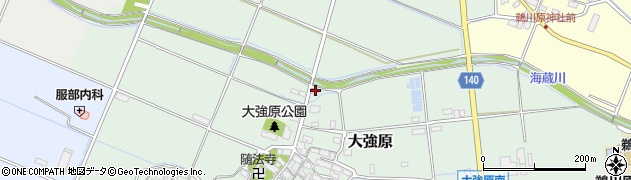 中日新聞鵜川原専売所周辺の地図