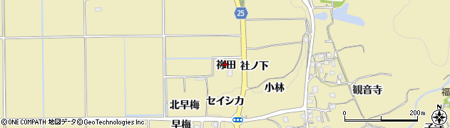 京都府亀岡市保津町（祢田）周辺の地図
