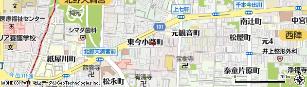 京都府京都市上京区東今小路町759周辺の地図