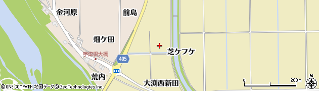 京都府亀岡市保津町（大渕西新田）周辺の地図
