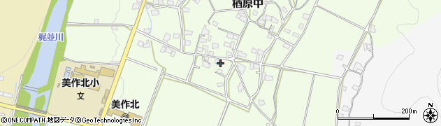 岡山県美作市楢原中315周辺の地図