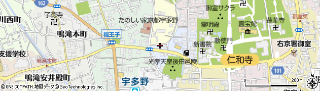 エムケイ石油株式会社　御室営業所周辺の地図