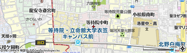 京都府京都市北区等持院中町31周辺の地図