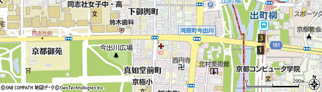 洗濯倶楽部　寺町今出川店周辺の地図