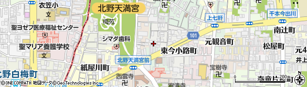 京都府京都市上京区東今小路町789周辺の地図