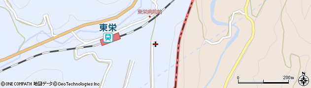 愛知県北設楽郡東栄町三輪尾尻平31周辺の地図