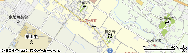 滋賀県栗東市高野155周辺の地図