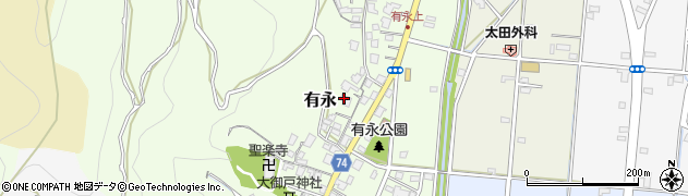 静岡県静岡市葵区有永町13周辺の地図