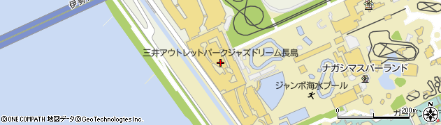 三井アウトレットパーク　ジャズドリーム長島周辺の地図