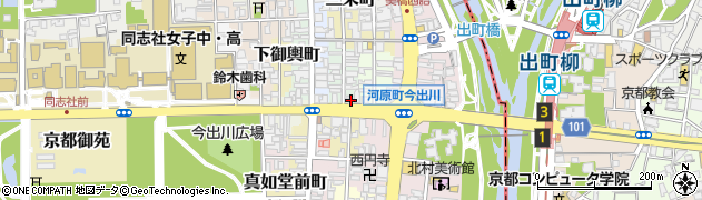 京都府京都市上京区一真町91周辺の地図