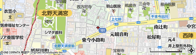 京都府京都市上京区東今小路町726周辺の地図
