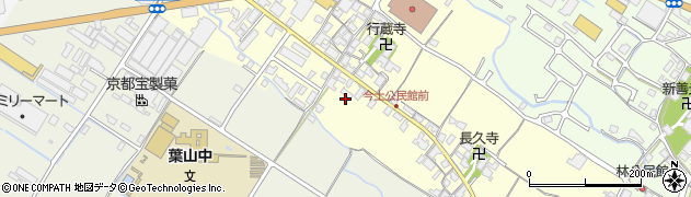 滋賀県栗東市高野169周辺の地図