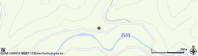 愛知県新城市海老西沢78周辺の地図