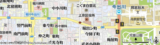 今出川新町周辺の地図