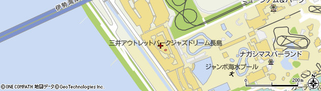 宮きしめん 長島店周辺の地図