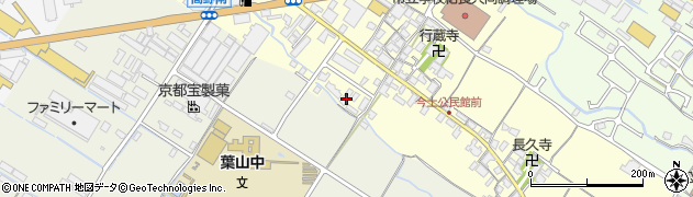 滋賀県栗東市高野176周辺の地図
