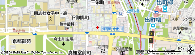 京都府京都市上京区一真町82周辺の地図
