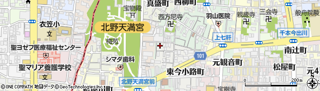 京都府京都市上京区東今小路町751周辺の地図