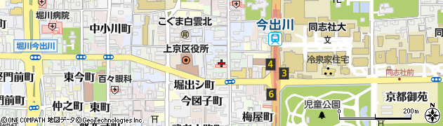 京都府京都市上京区築山南半町240周辺の地図