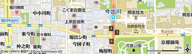 京都府京都市上京区築山南半町241周辺の地図
