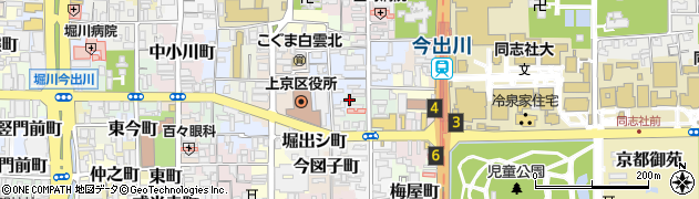 京都府京都市上京区築山南半町238周辺の地図