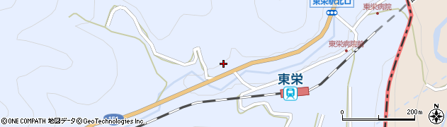 愛知県東栄町（北設楽郡）三輪（山ノ上田）周辺の地図