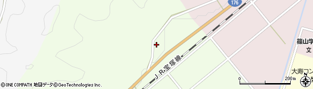 兵庫県丹波篠山市波賀野12周辺の地図