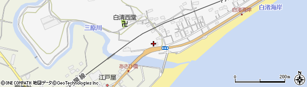 千葉県南房総市和田町白渚631周辺の地図