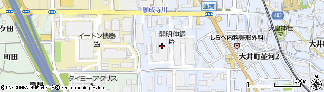開明伸銅株式会社周辺の地図