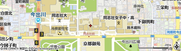 京都府京都市上京区玄武町629周辺の地図