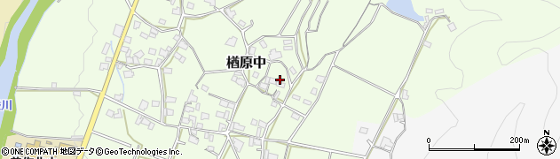 岡山県美作市楢原中551周辺の地図