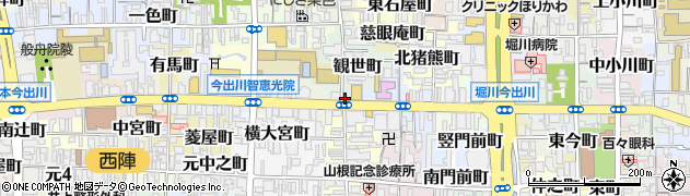 上京警察署今出川大宮交番周辺の地図