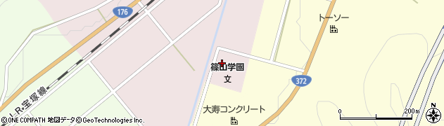 兵庫県丹波篠山市南矢代602周辺の地図
