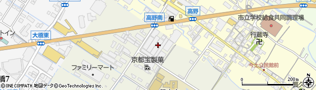 日通商事株式会社大津営業所周辺の地図