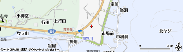愛知県豊田市大沼町（新井前西）周辺の地図