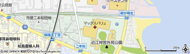 ファイテンショップ　ブランチ大津京店周辺の地図