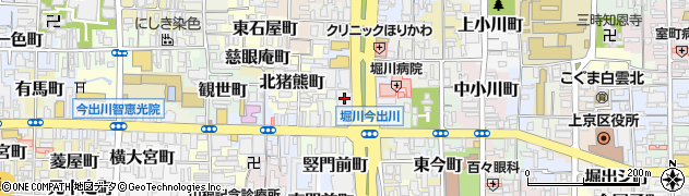 京都府京都市上京区南舟橋町381周辺の地図