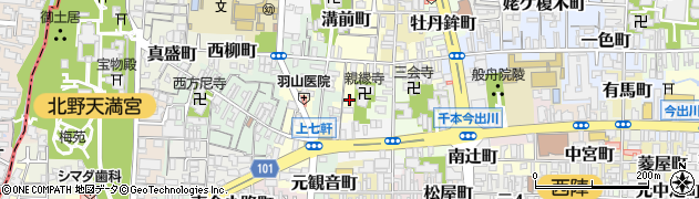 京都府京都市上京区突抜町503周辺の地図