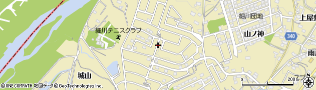 愛知県岡崎市細川町（さくら台）周辺の地図