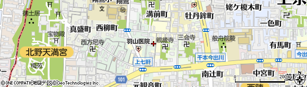京都府京都市上京区突抜町507周辺の地図