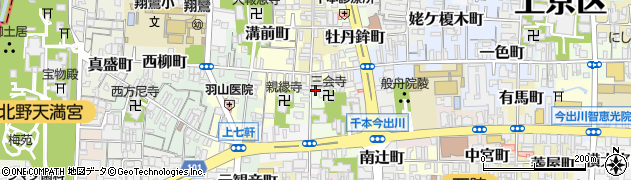 京都府京都市上京区佐竹町112周辺の地図